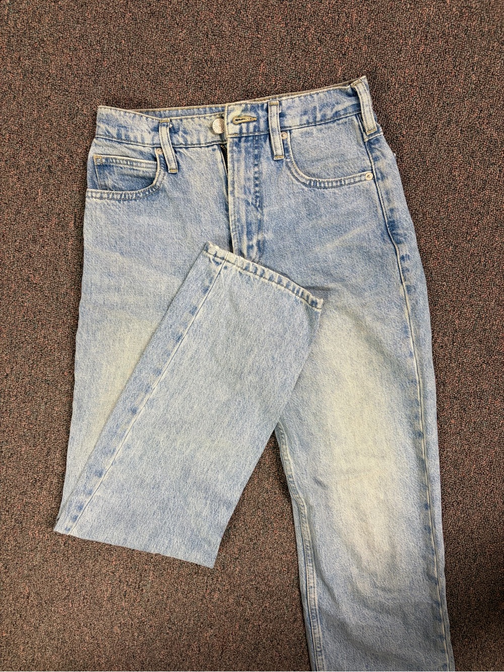 Frame Denim Light Wash High-Rise Women’s Jeans - Picture 2 of 3